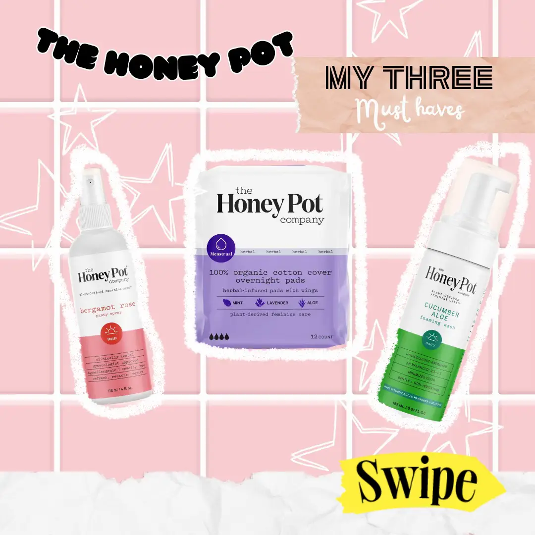 The Honey Pot Panty Spray - Bergamot Rose 4 fl oz