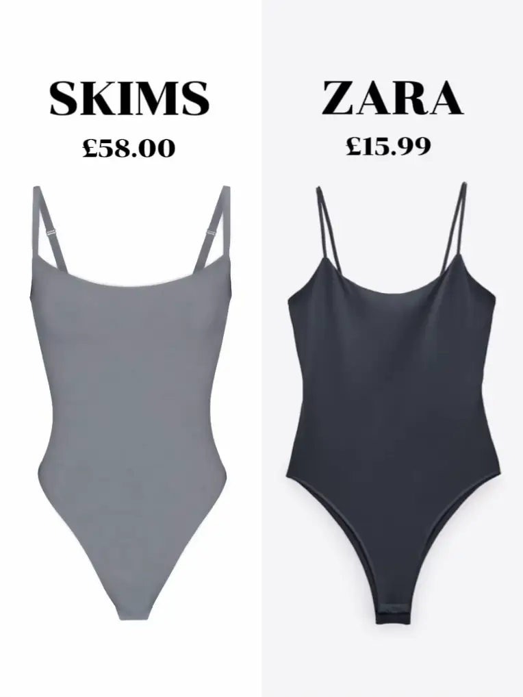 I'm curvy & tested Zara bodysuit against the £17 viral Skims dupe
