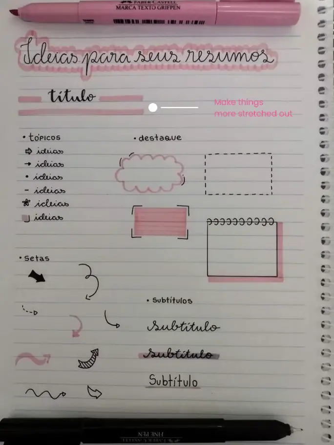 aesthetic things to do in notebook ✨🌻 #aestheticnotes 