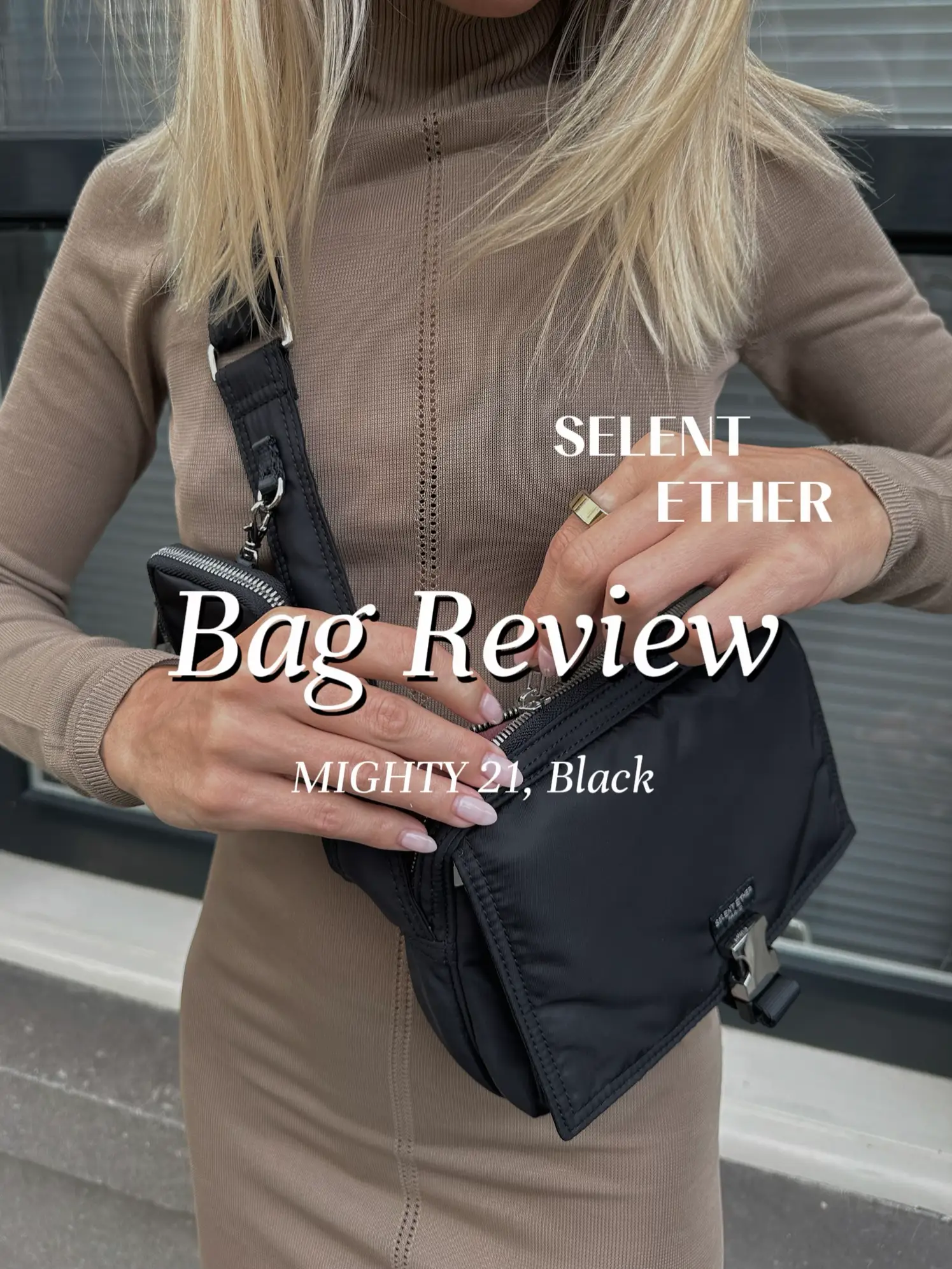 SELENT ETHER Bag Review - Mighty 21, Black | Gallery posted by