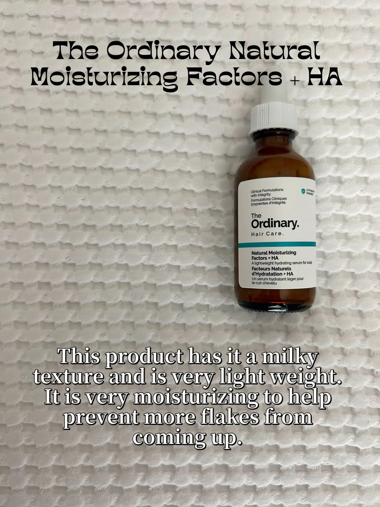 Natural Moisturizing Factors + HA for Scalp