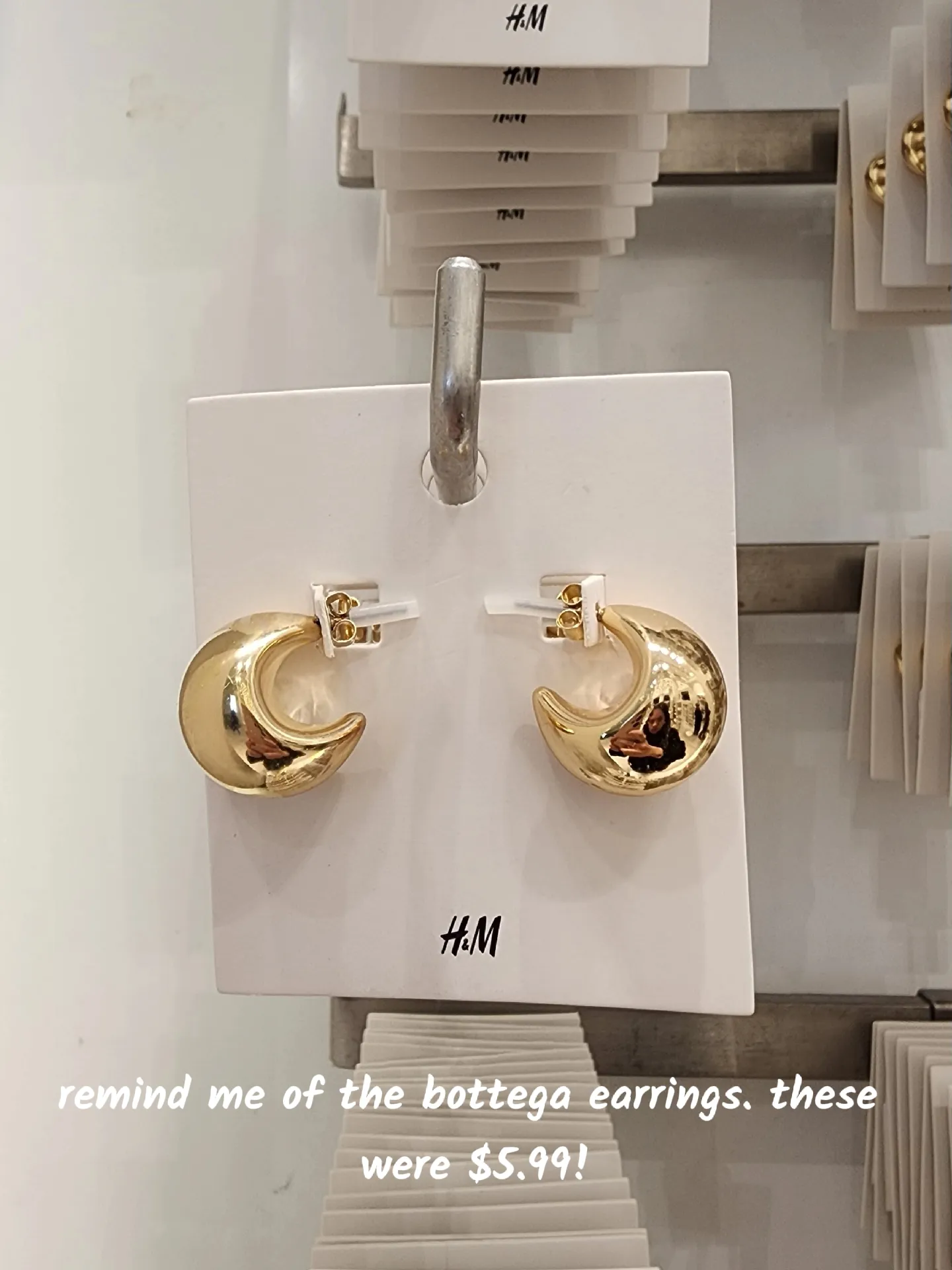 H & m on sale earrings