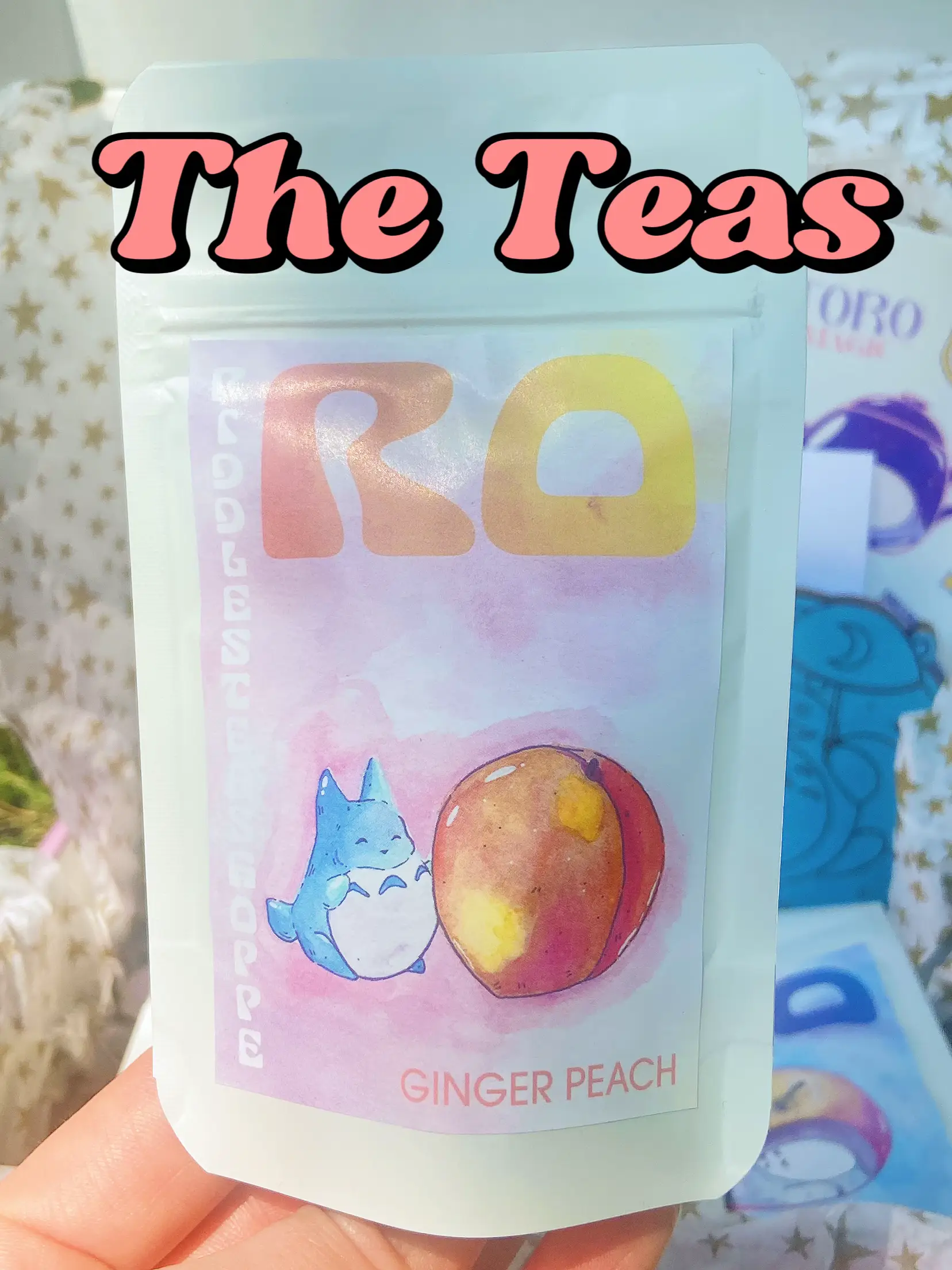 Peach Black Anime Tea - Cheeby Tea