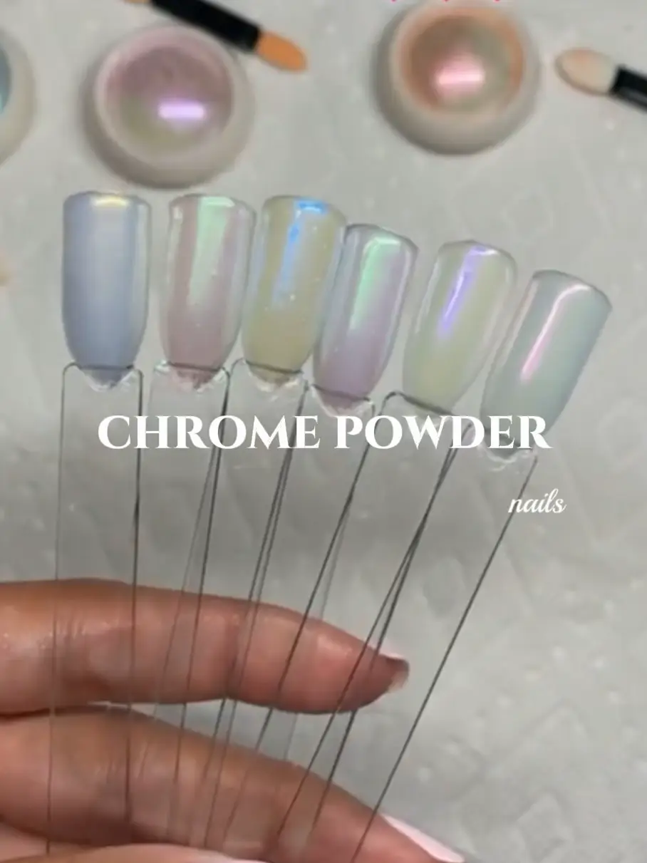 Le Mini Macaron Chrome Powder Set Le Glazed!