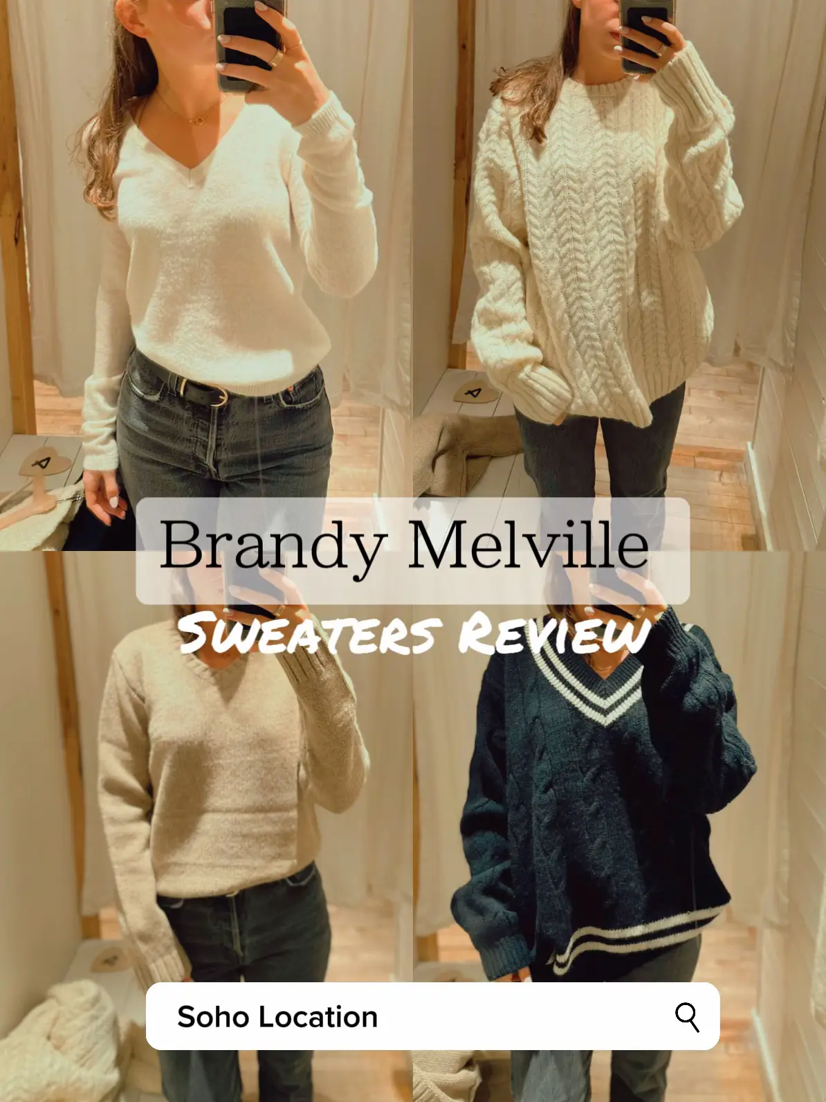 Brandy Melville, Sweaters