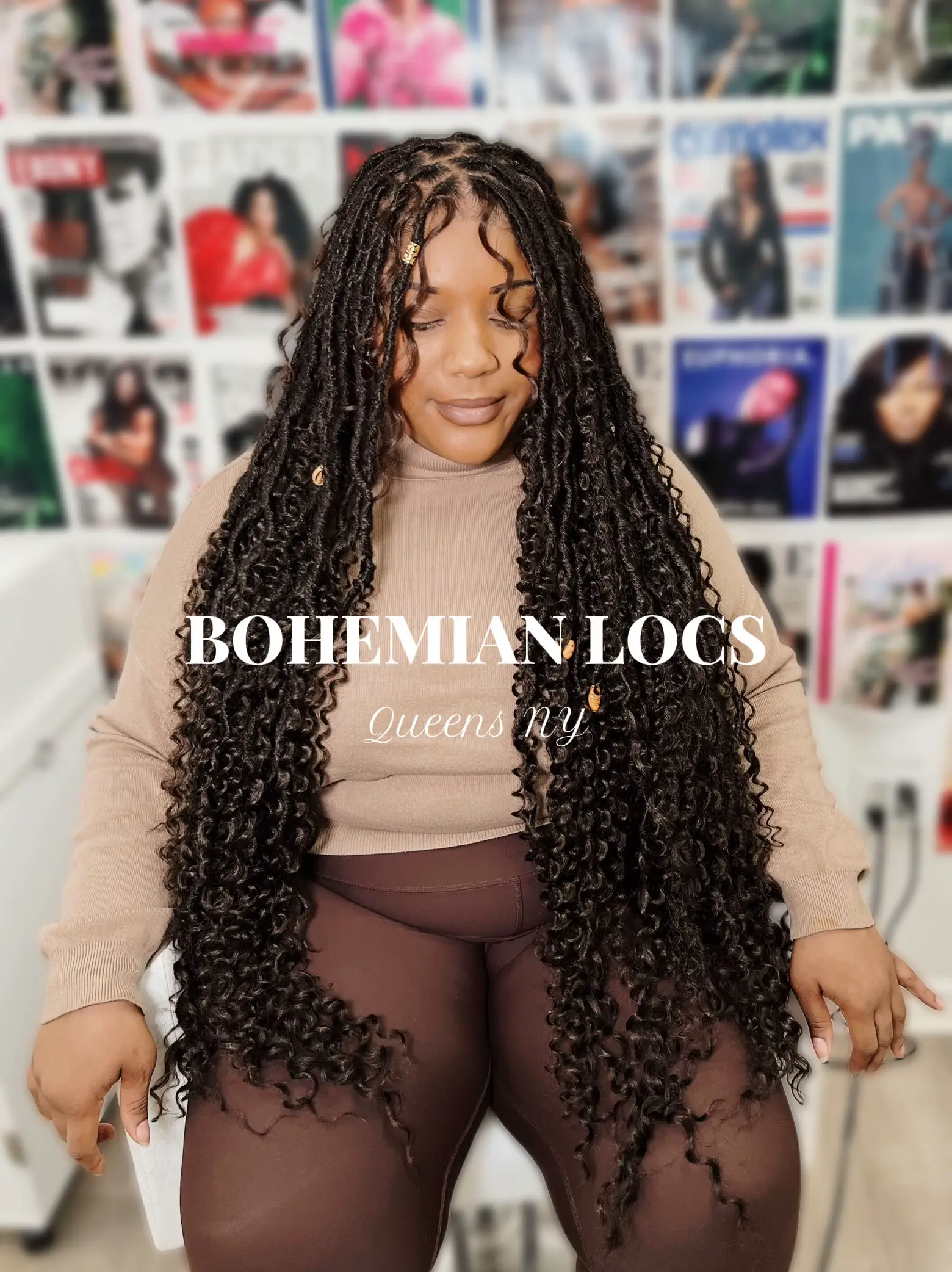 Ombré Malaysian bob 💖 #hairstyles #fauxlocs #goddesslocs