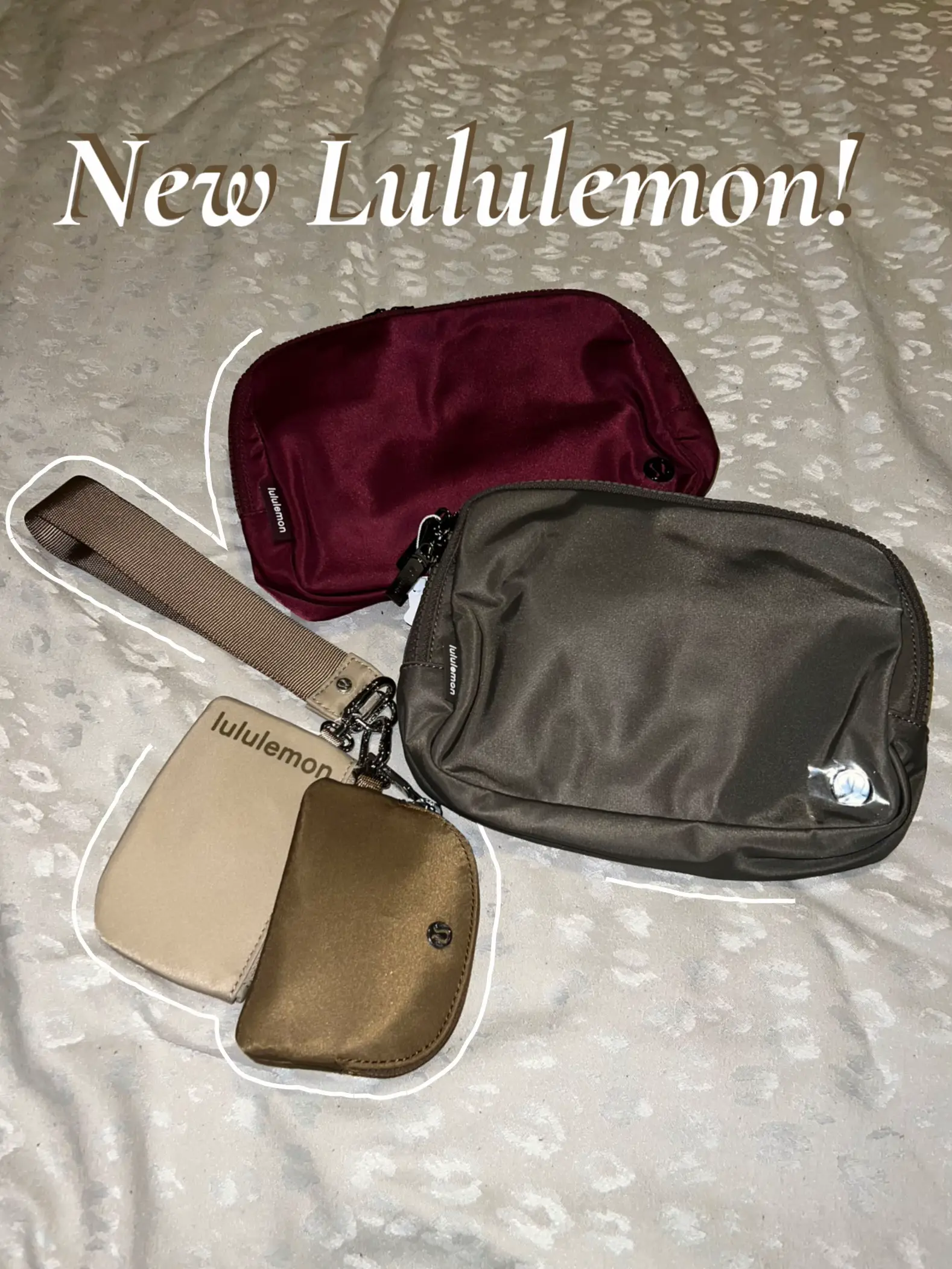 New fall lululemon belt bag colors!