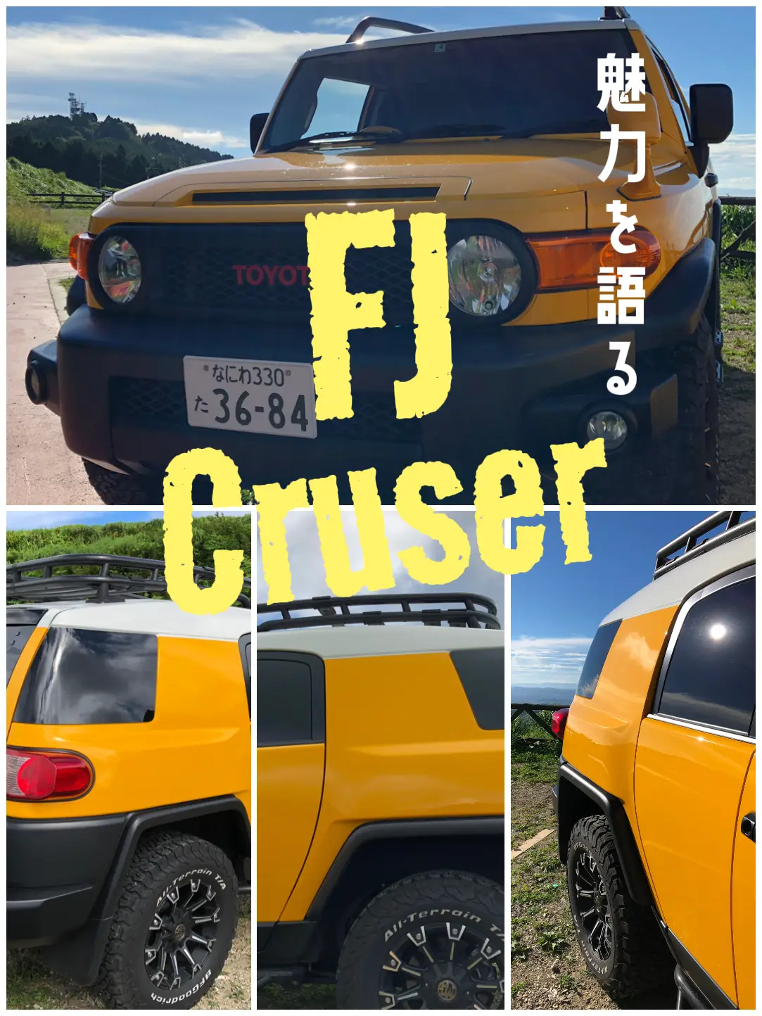 トヨタ FJクルーザー 怒り目 アイライン - 車内アクセサリー