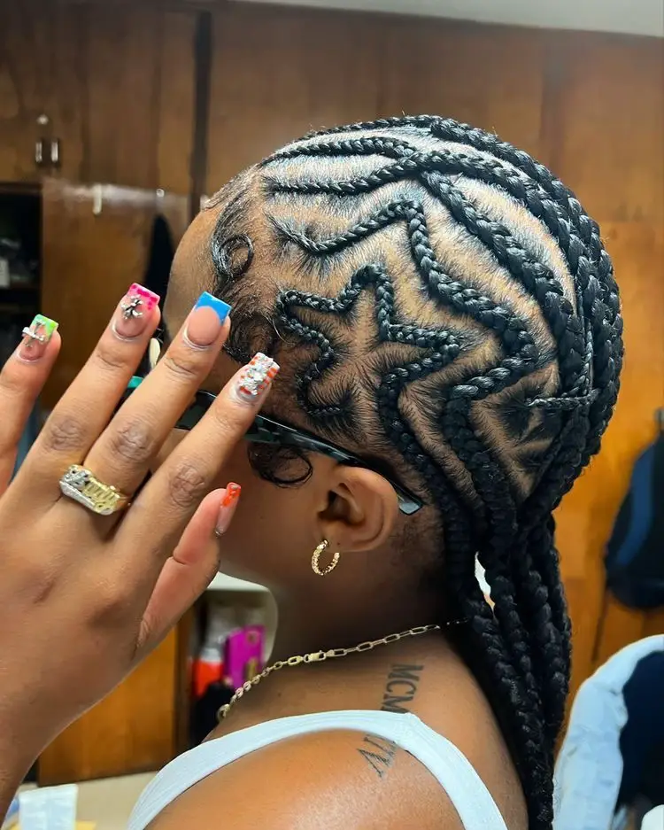 8 Cornrow Styles for Natural Hair