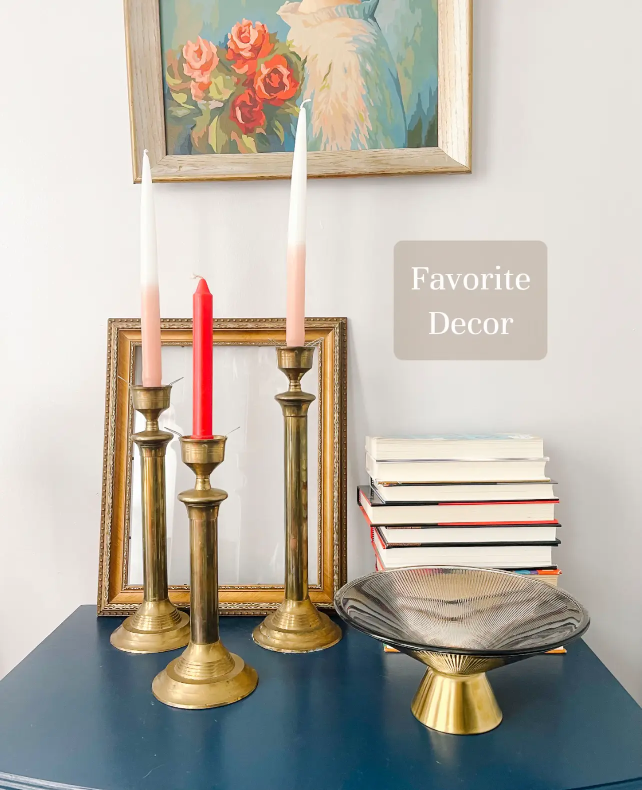 little brass candle holder
