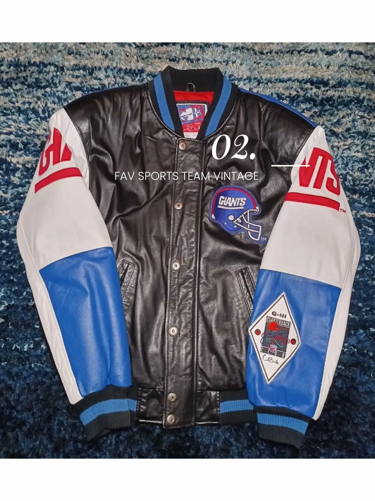 Vintage sports hot sale team jackets