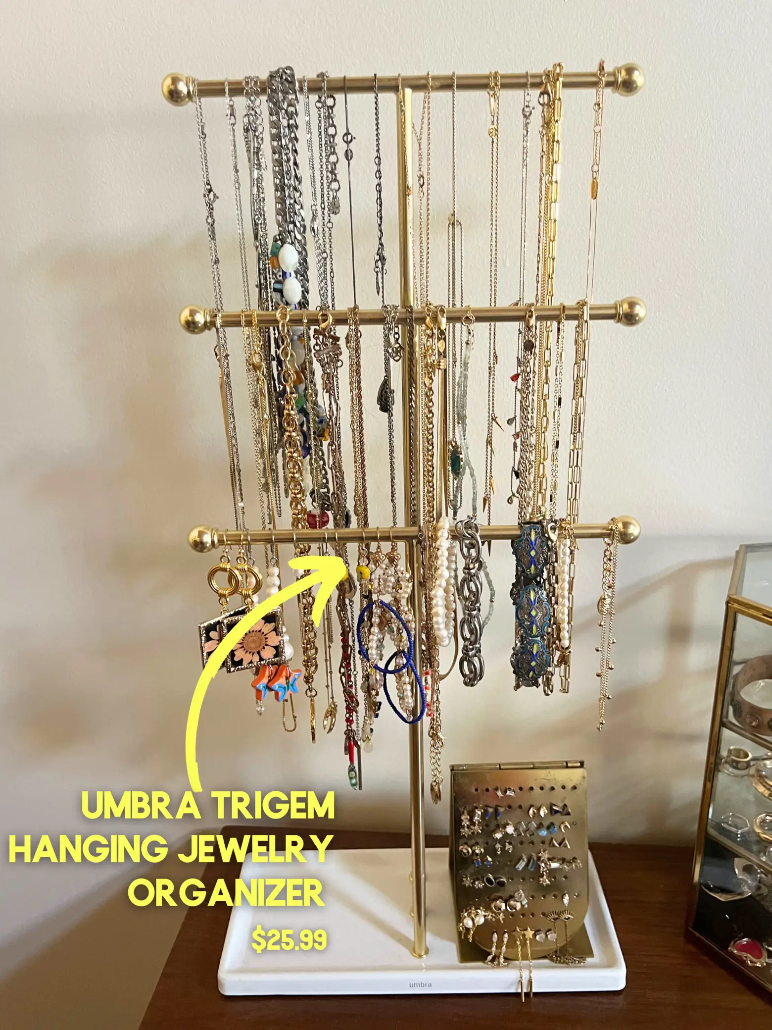 Umbra trigem hanging jewelry on sale organizer