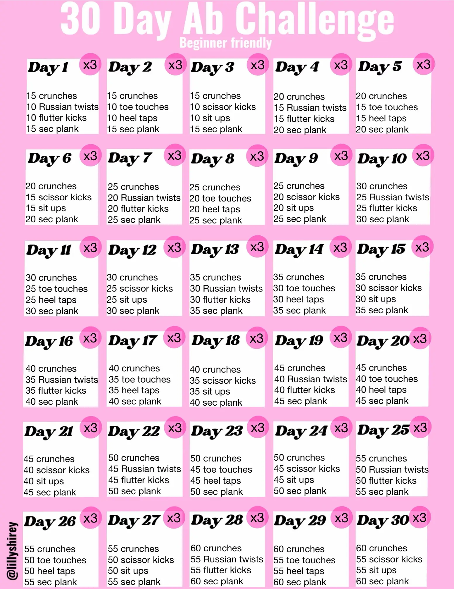FIT FRIDAY: LAGREE FITNESS + 30 DAY ABS CHALLENGE