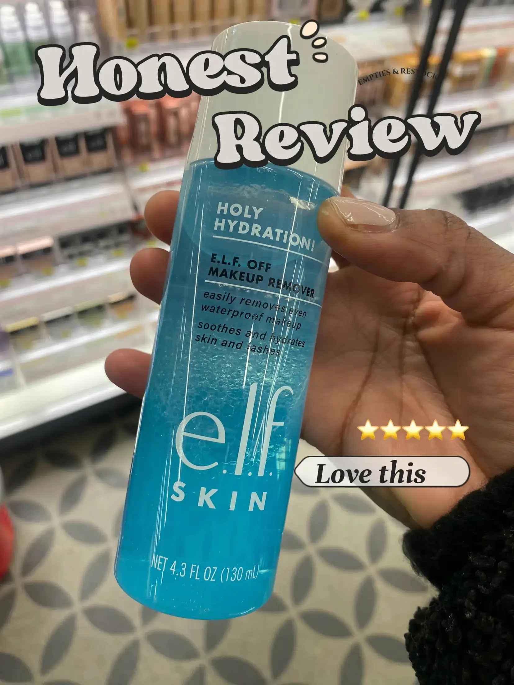 Holy Hydration! e.l.f. Off Makeup Remover