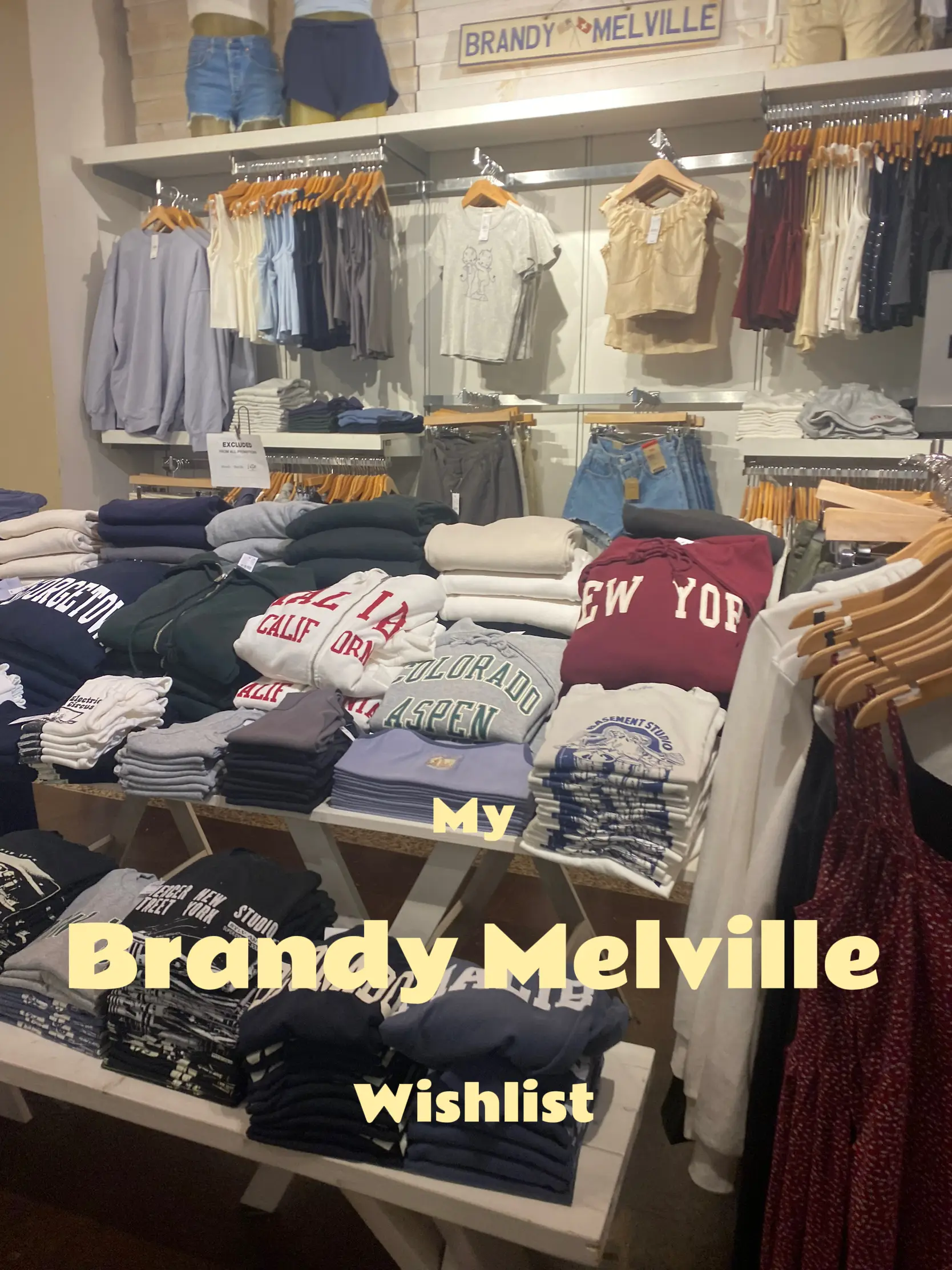 My Brandy Melville Wishlist, Gallery posted by Cali