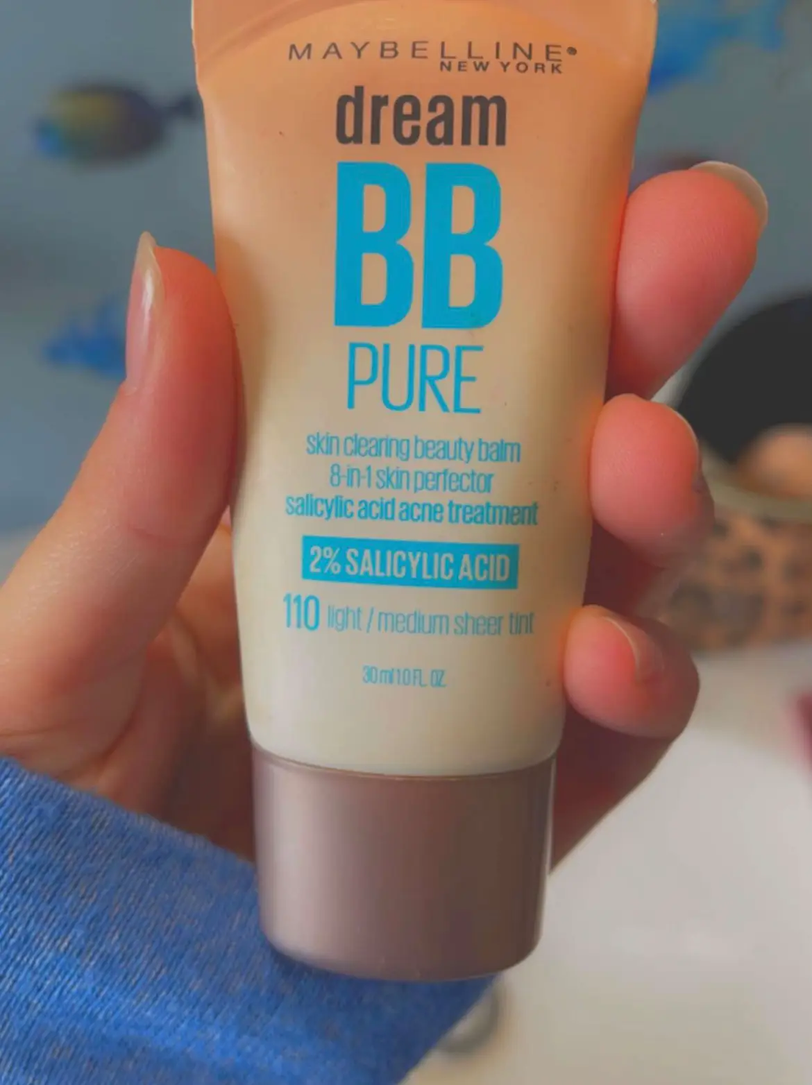 Maybelline Dream Pure 8 in 1 Skin Perfector BB Cream, Light Medium