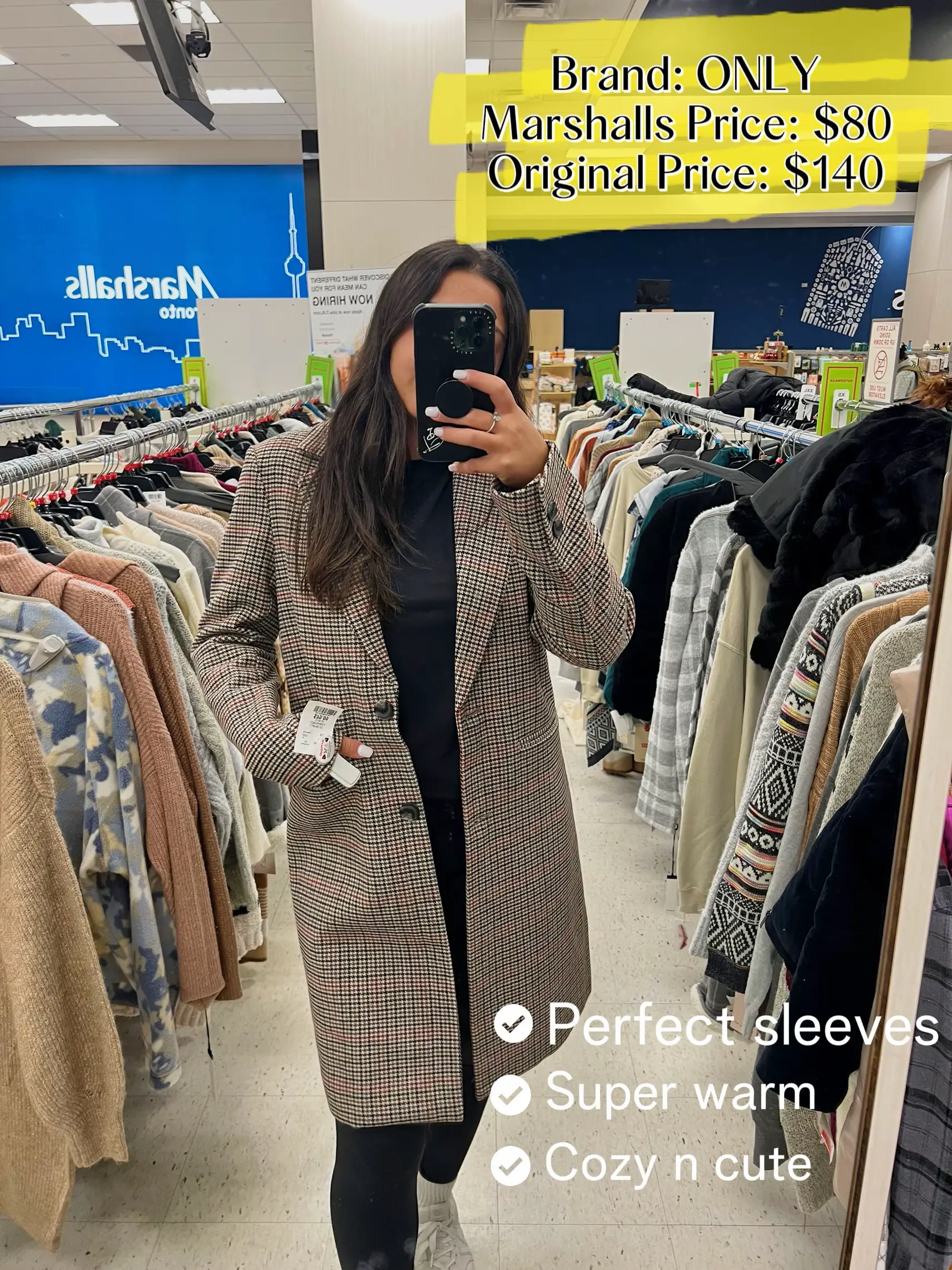 Marshalls winter cheap coats