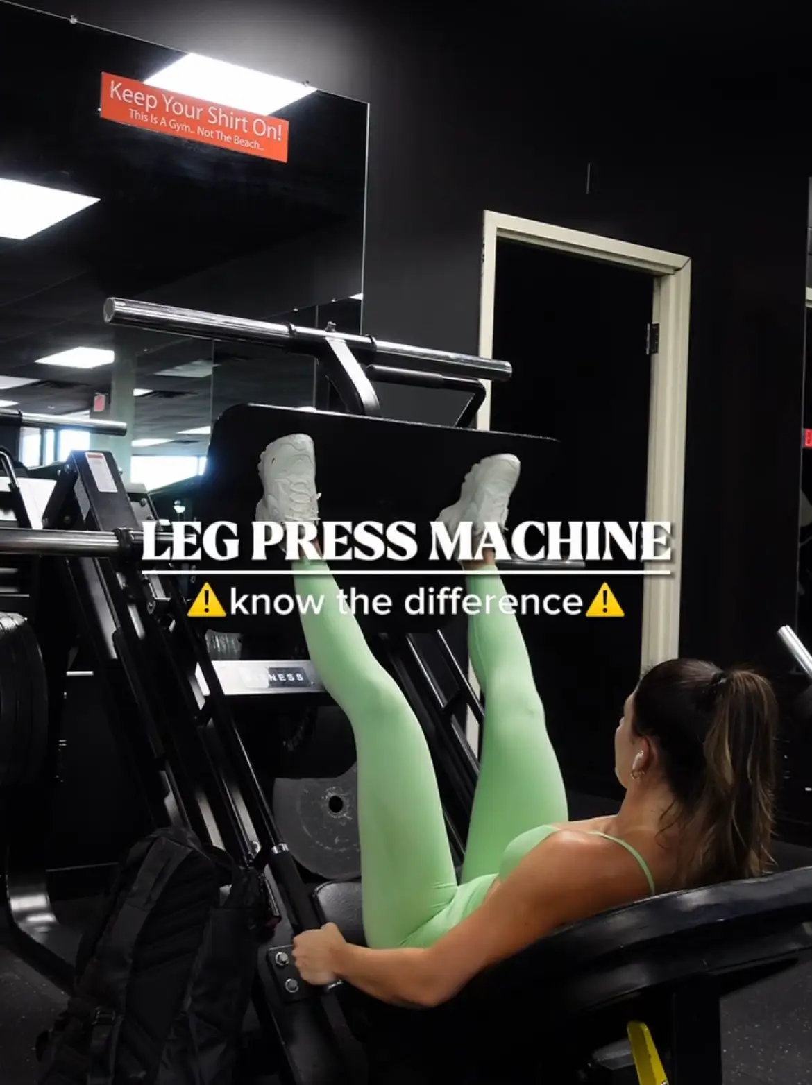 180 kg leg press (girl) : r/GymMotivation