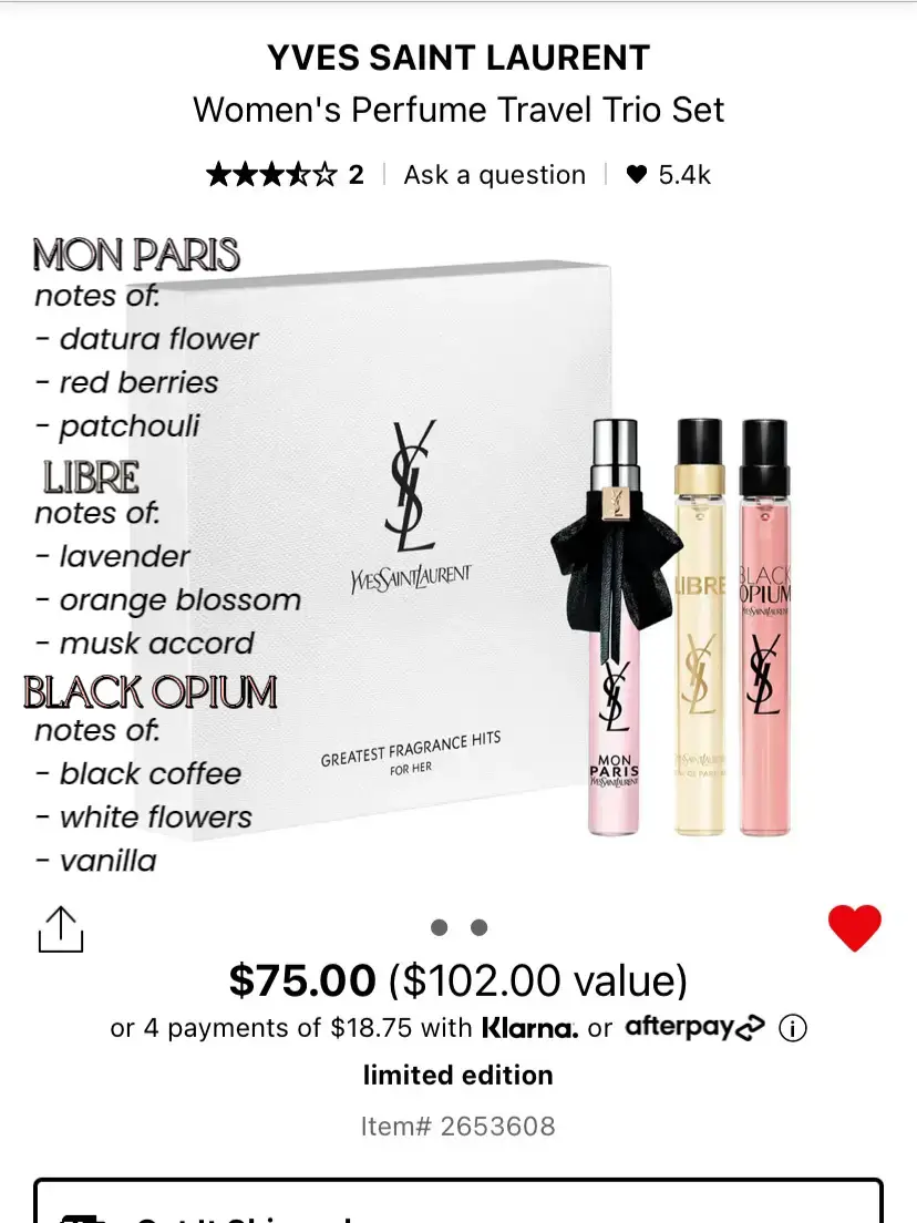 travel size fragrances i would buy from sephora แกลเลอรีที่โพสต์โดย