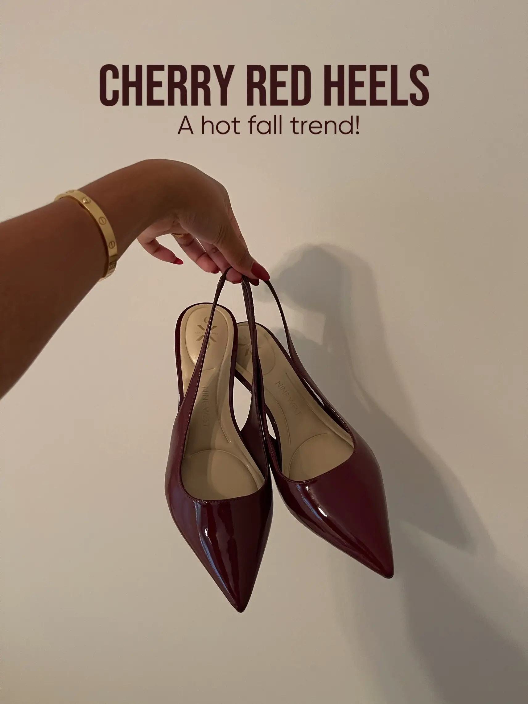 Cherry Red Heels - Hot fall trend!🍒 | Gallery posted by NishaSarath ...
