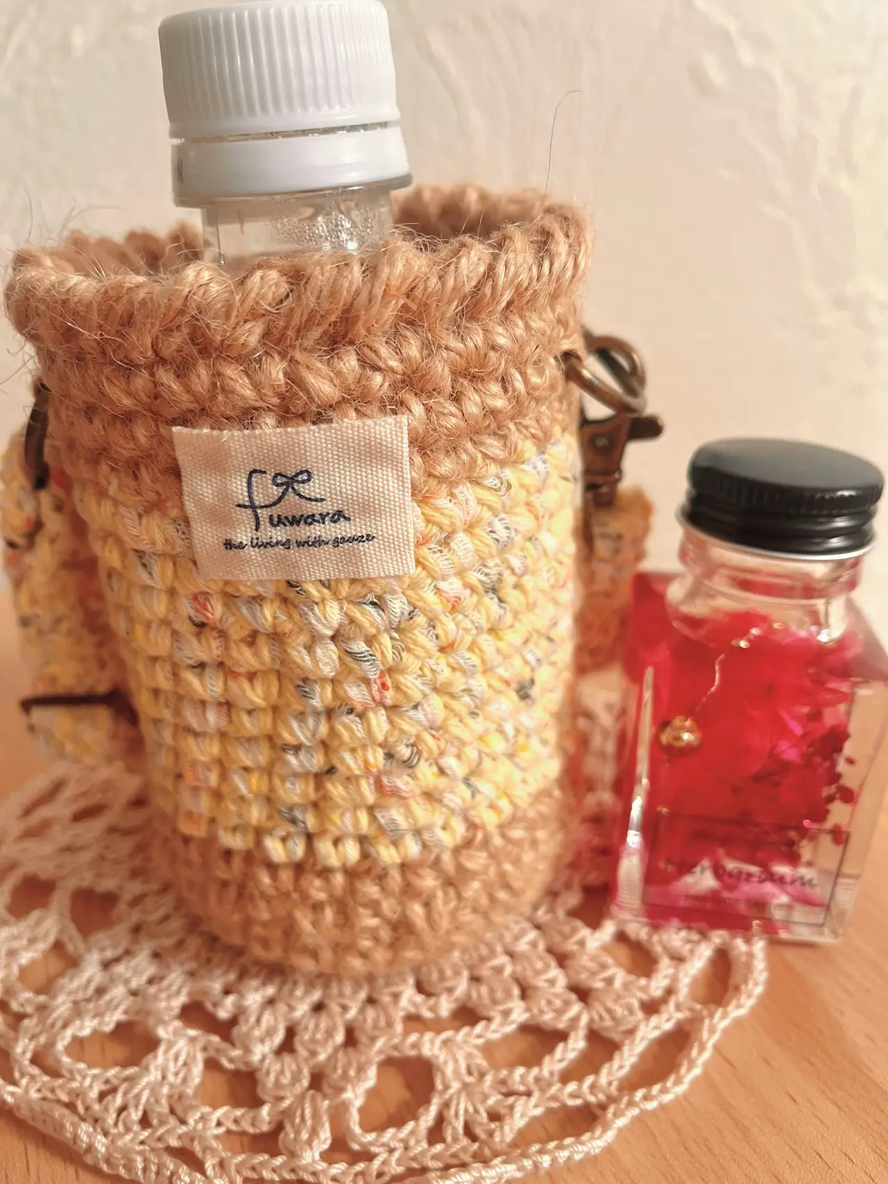 ハンドメイド　水筒　カバー　サーモス  600 お花柄 水筒カバー ハンドメイド ランドセル パープル 紫 花柄 サーモス