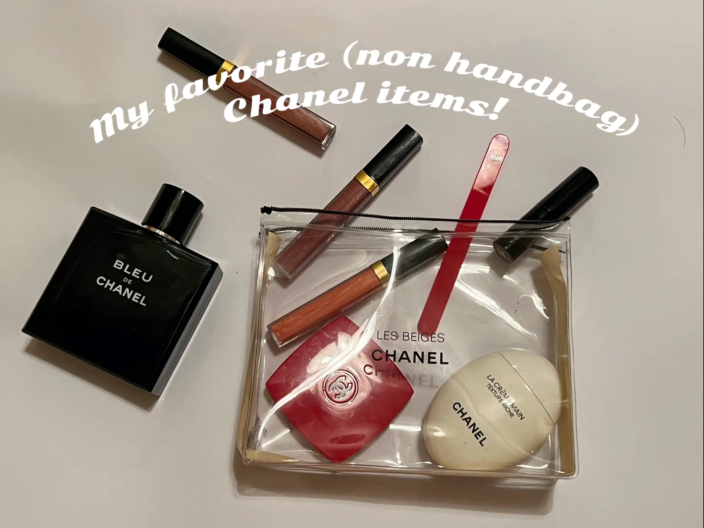 My favorite (non handbag) Chanel items!