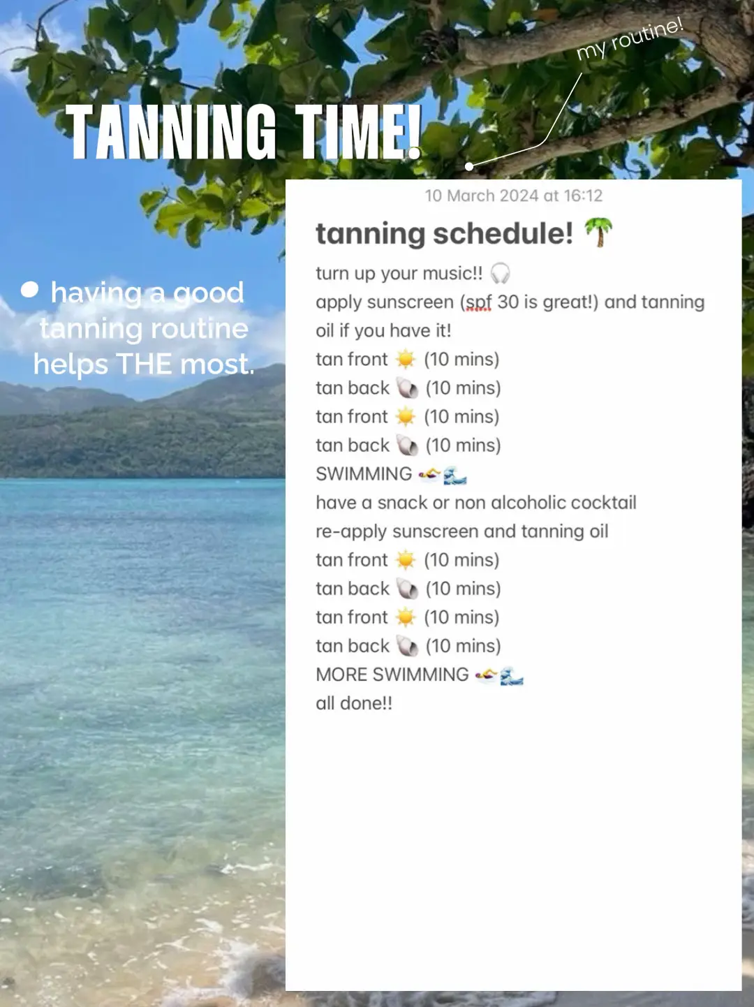 How to get THE best tan! Gallery posted by cocoxtropical Lemon8