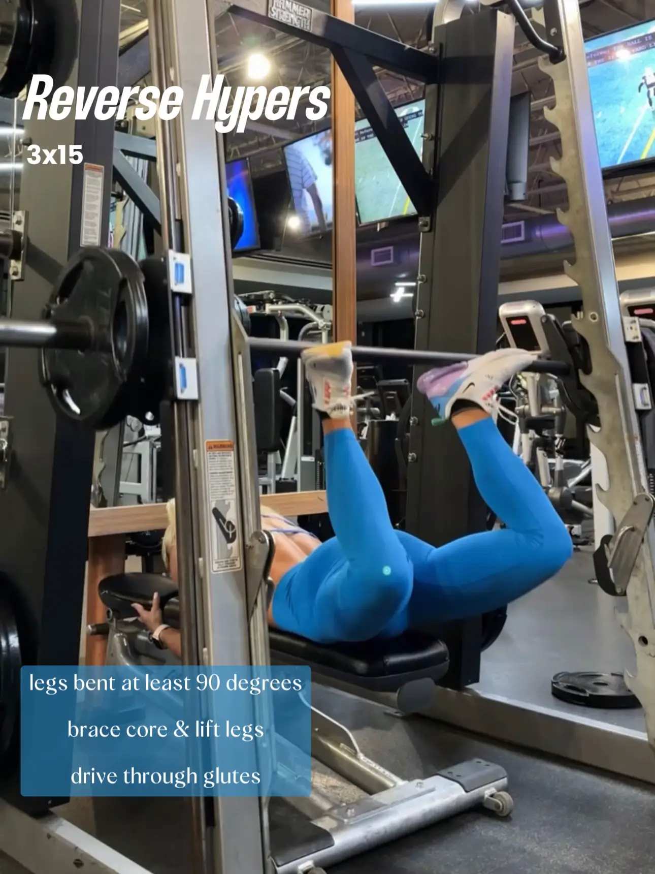 Smith machine glute discount push