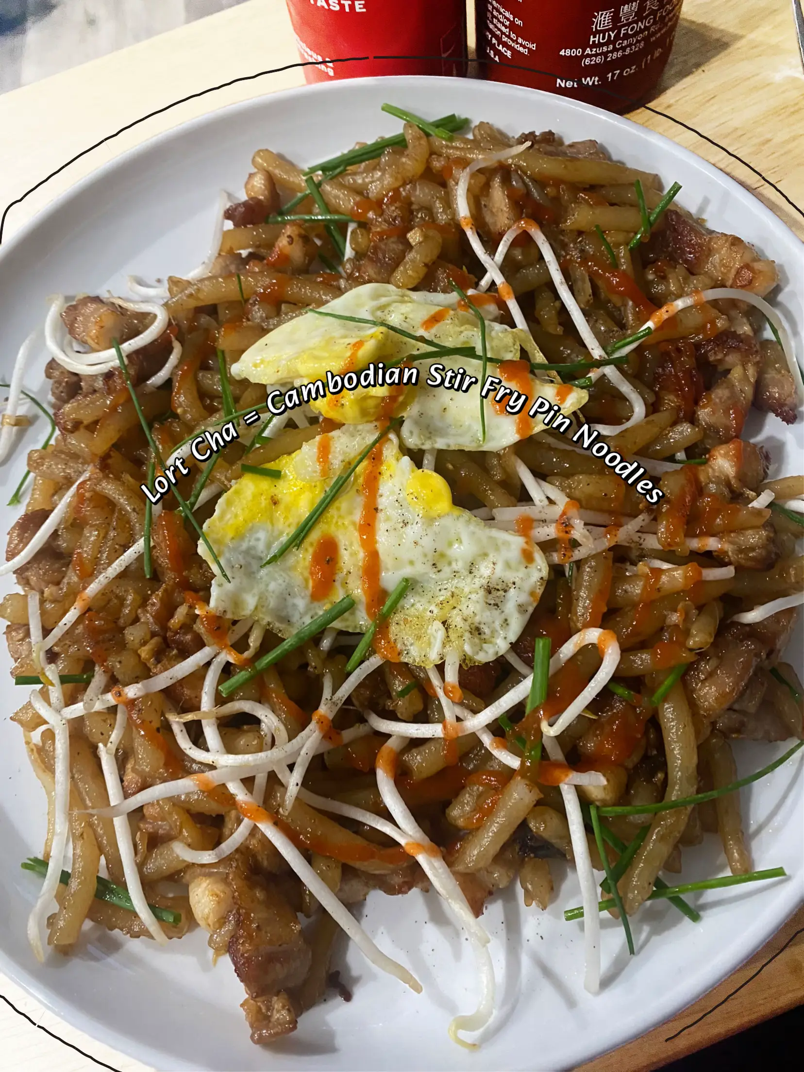 Lort Cha Cambodian Stir Fry Pin Noodles Gallery posted by