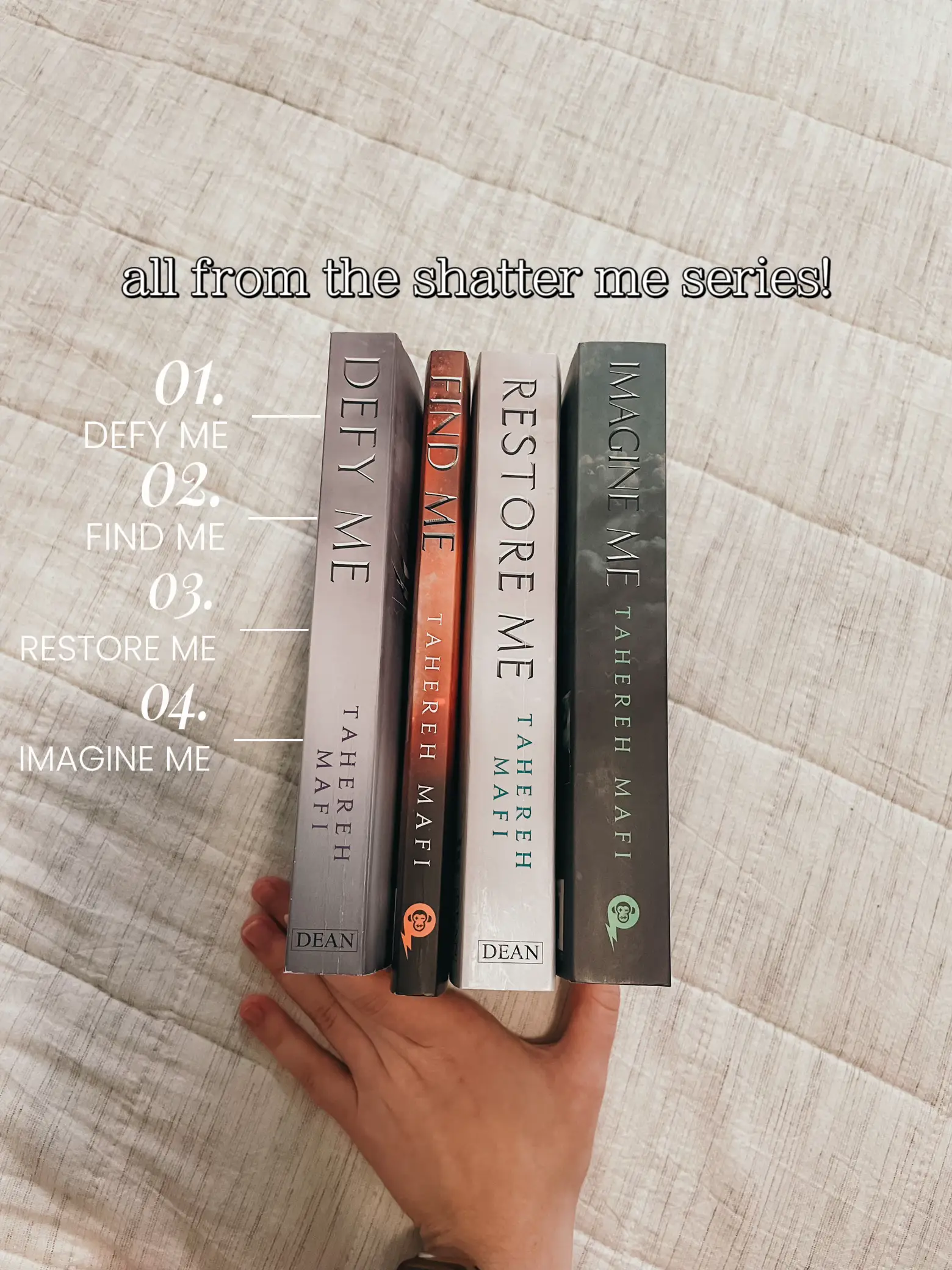 Shatter Me Series 4 Book Collection Set By Tahereh Mafi - Tall Tales Books