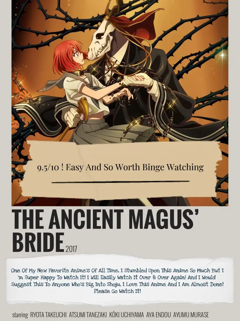 The Ancient Magus Bride Anime - Lemon8 Search