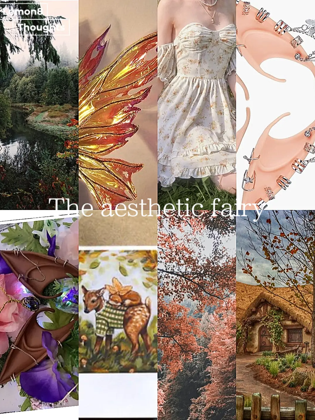 Aesthetic fairycore collage 🧚‍♀️✨