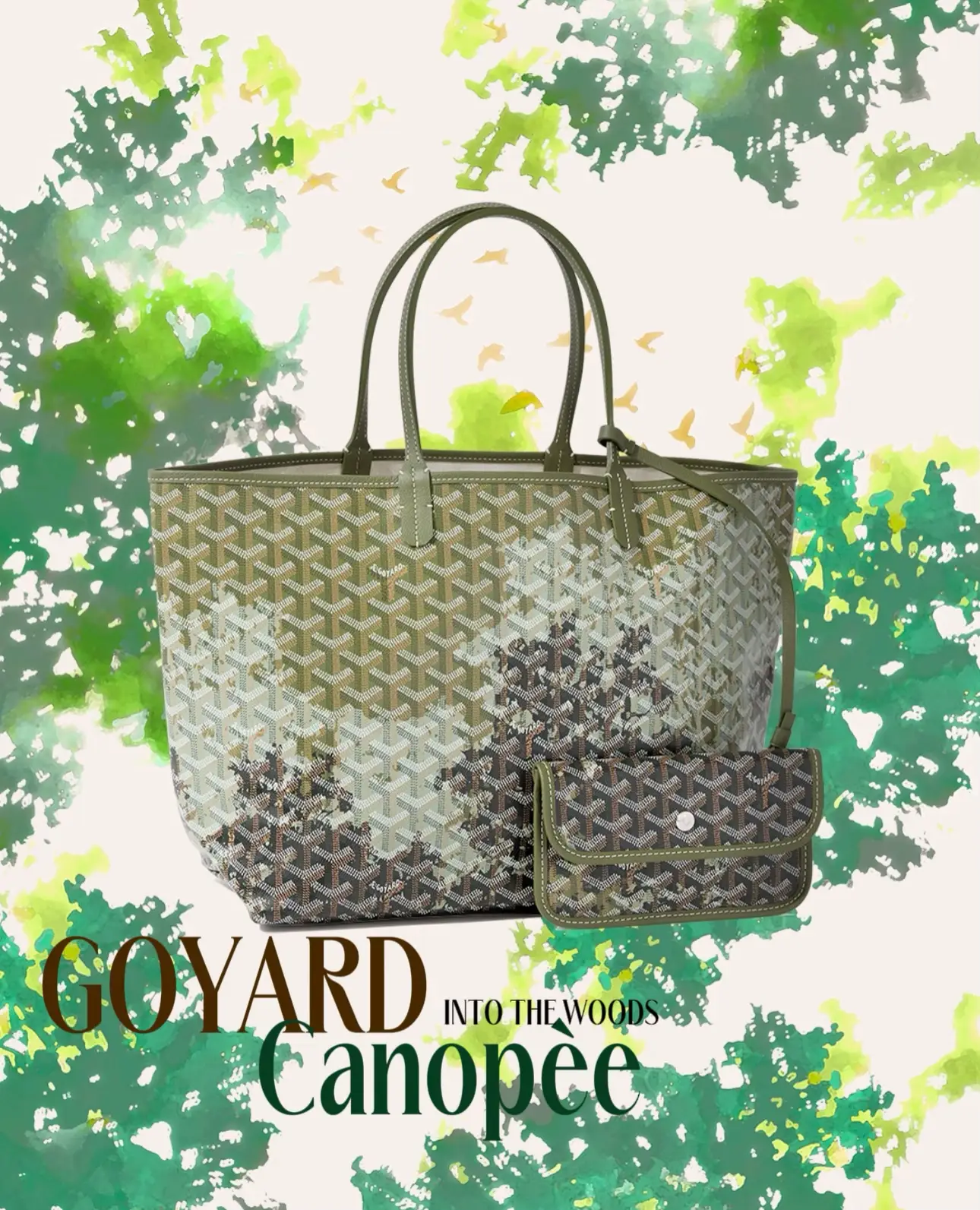 I've fallen in love with this baby blue color Goyard but I can't