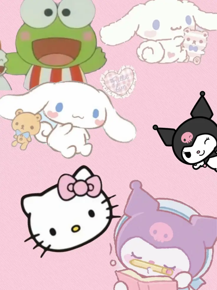 Sanrio Characters 💗  Walpaper hello kitty, Hello kitty cartoon, Hello  kitty backgrounds