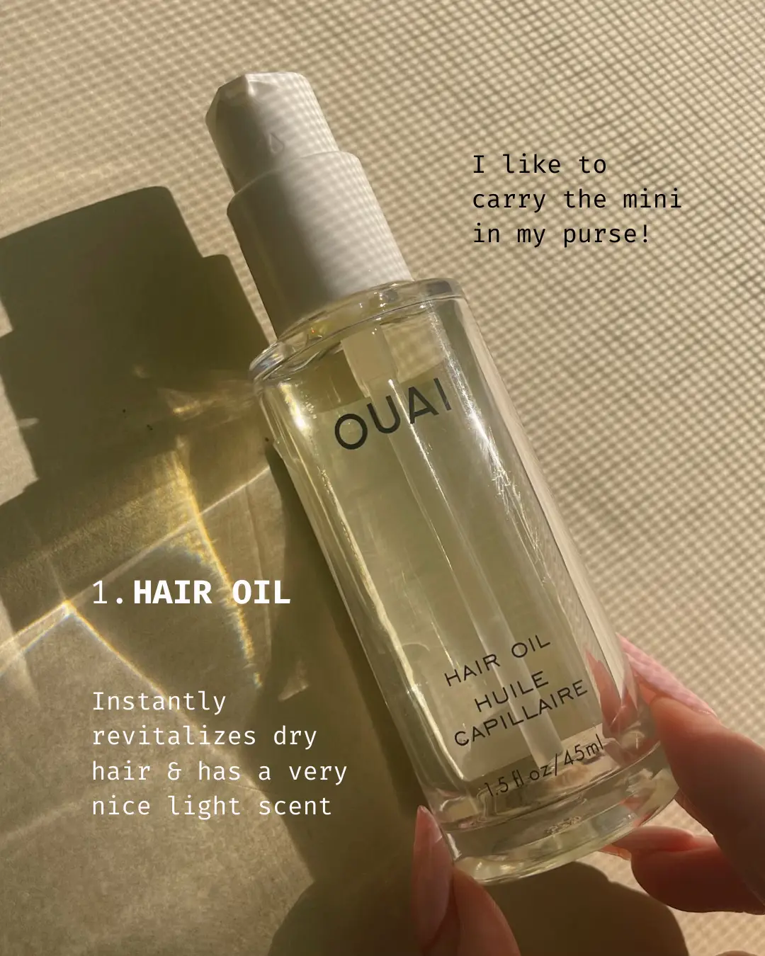 Ouai mini online purse