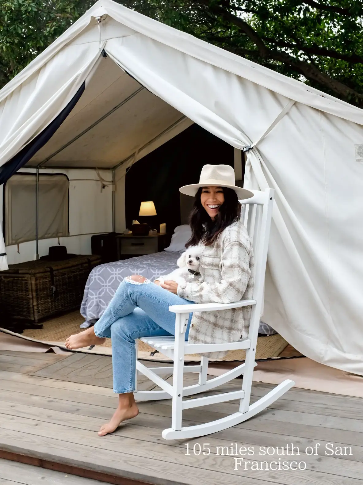 Affordable Glamping in Monterey, CA Gallery posted by shopsalatte