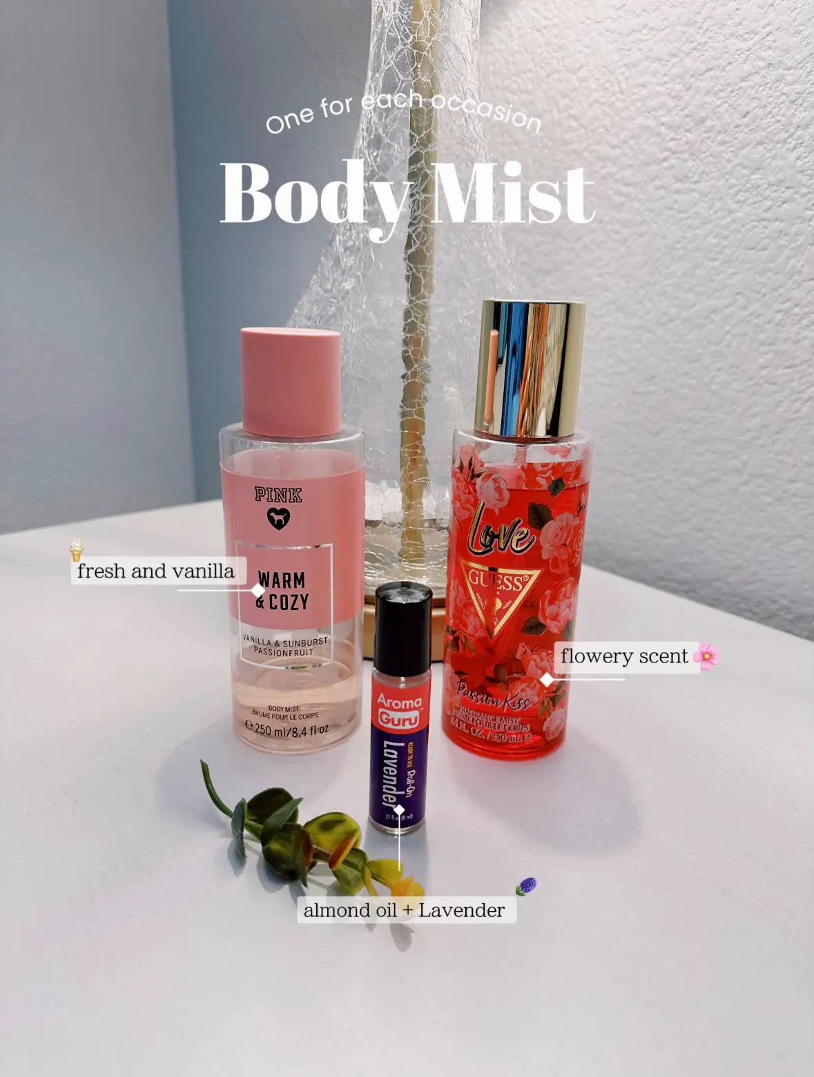Body Mist Vanilla Blush & Peony - Parfumerie Marie-Rose