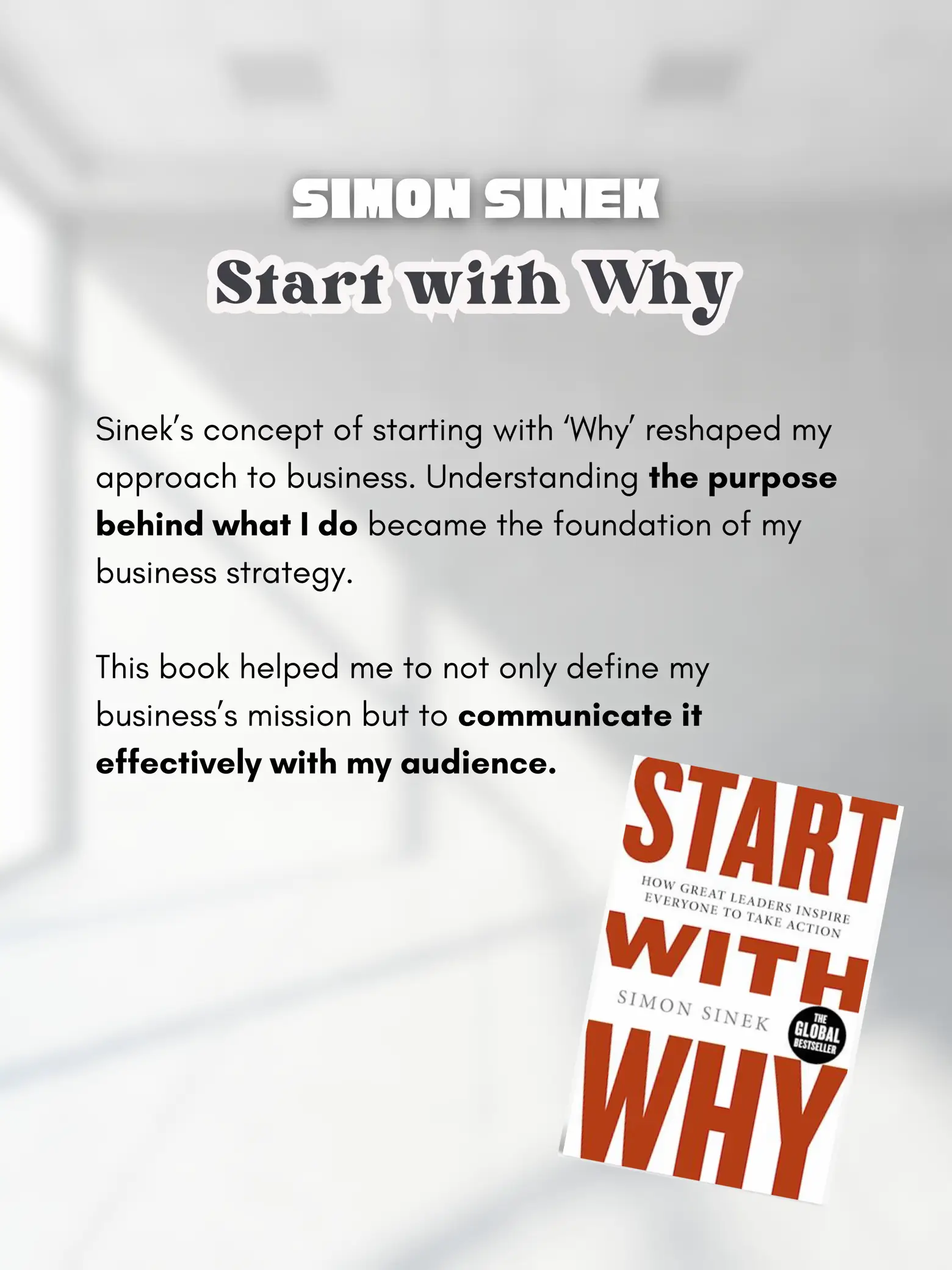 Mustard Book of the Week – Start with Why by Simon Sinek - Mustard