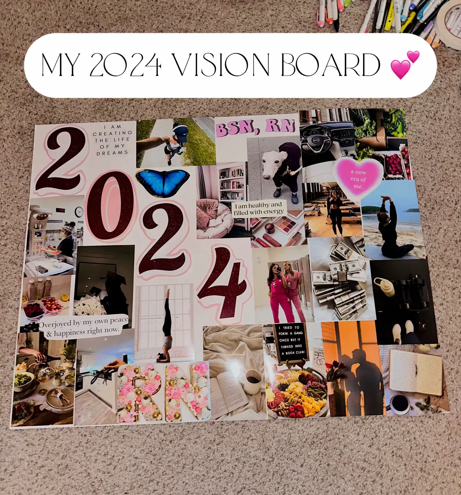 Buy tickets – Make Your Own 2024 Vision Board – M.Y.O London, Multiple  dates and times