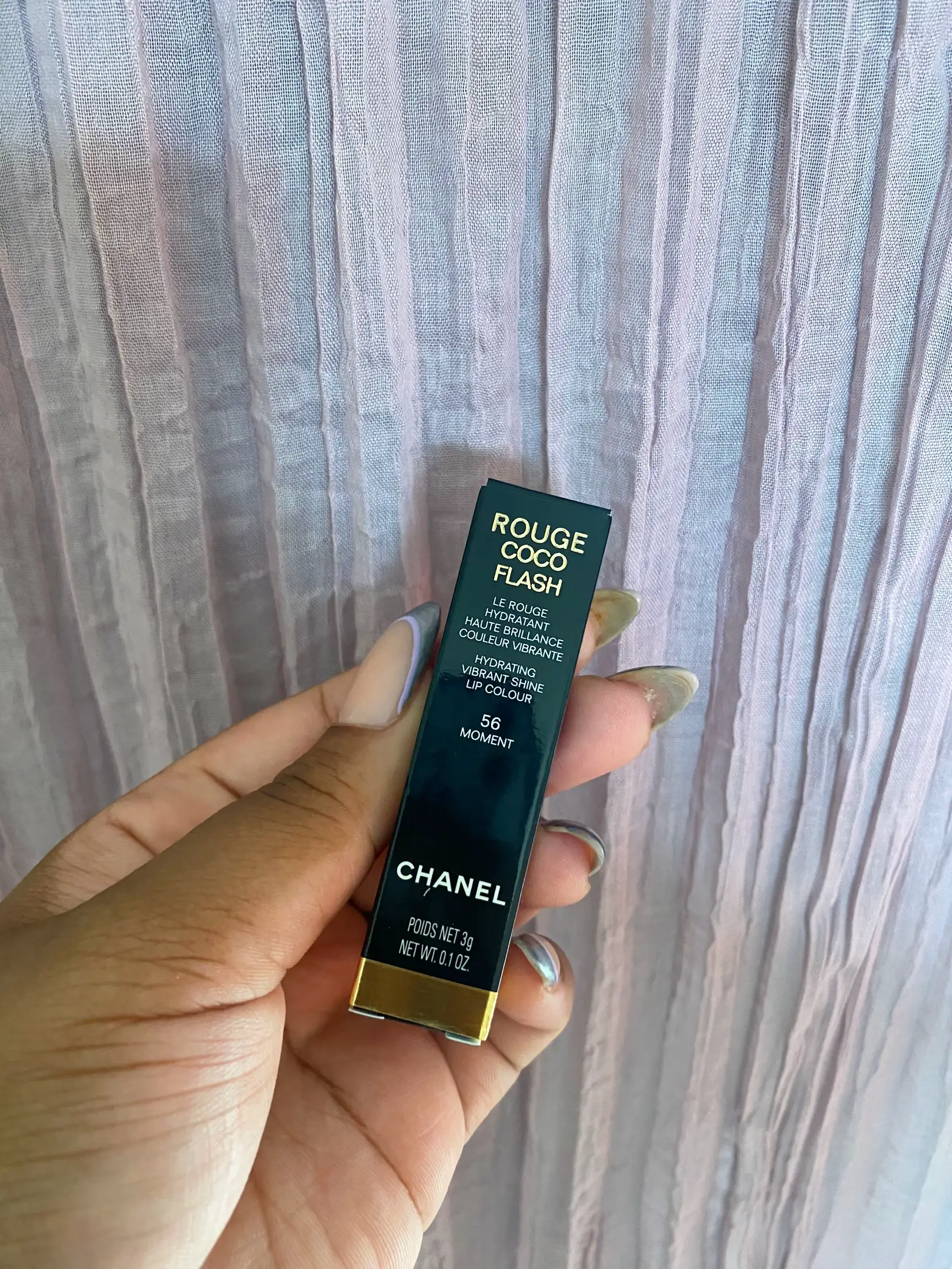 Chanel Coco Rogue Flash in “Moment”