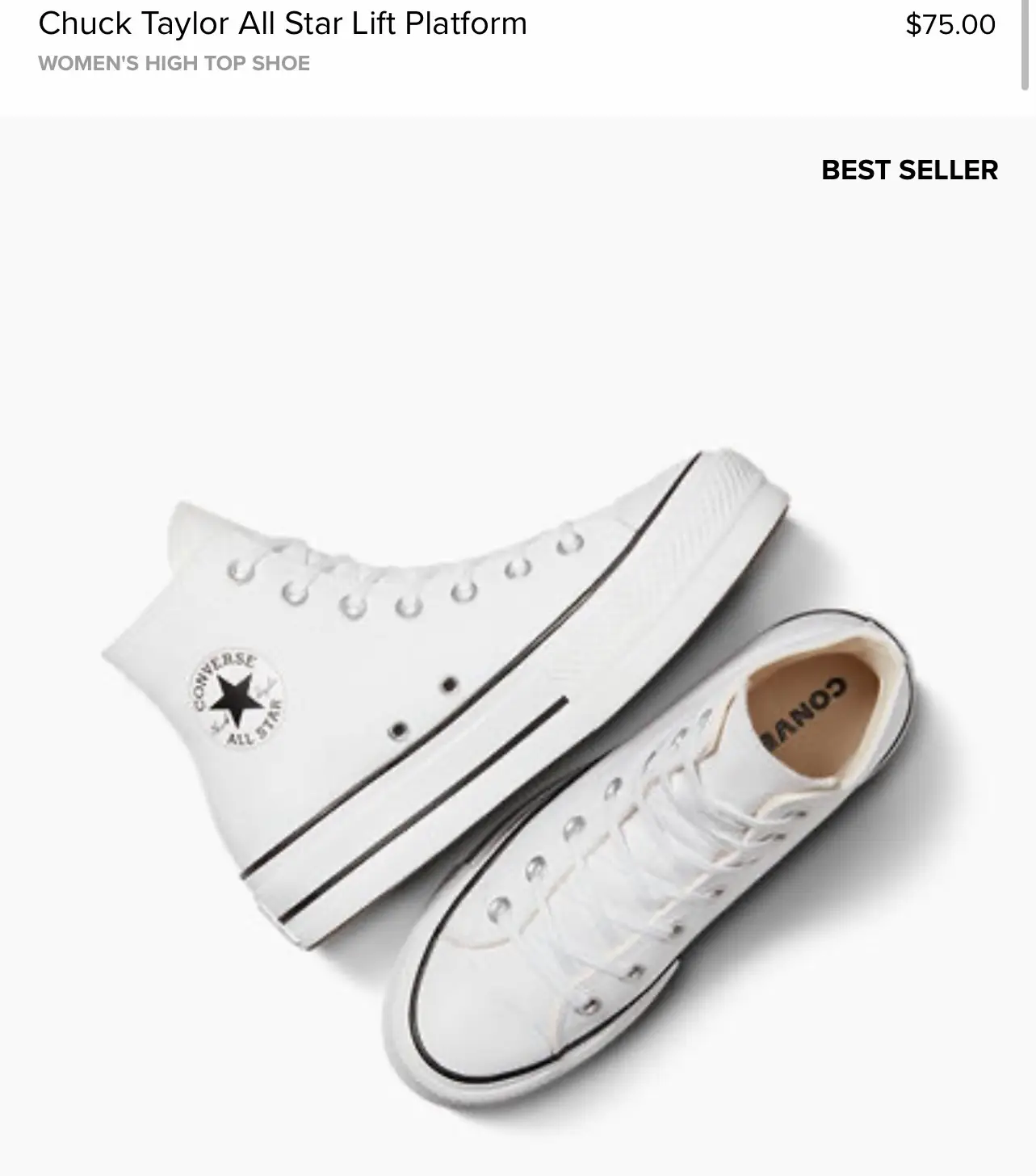 Best seller converse shoes best sale