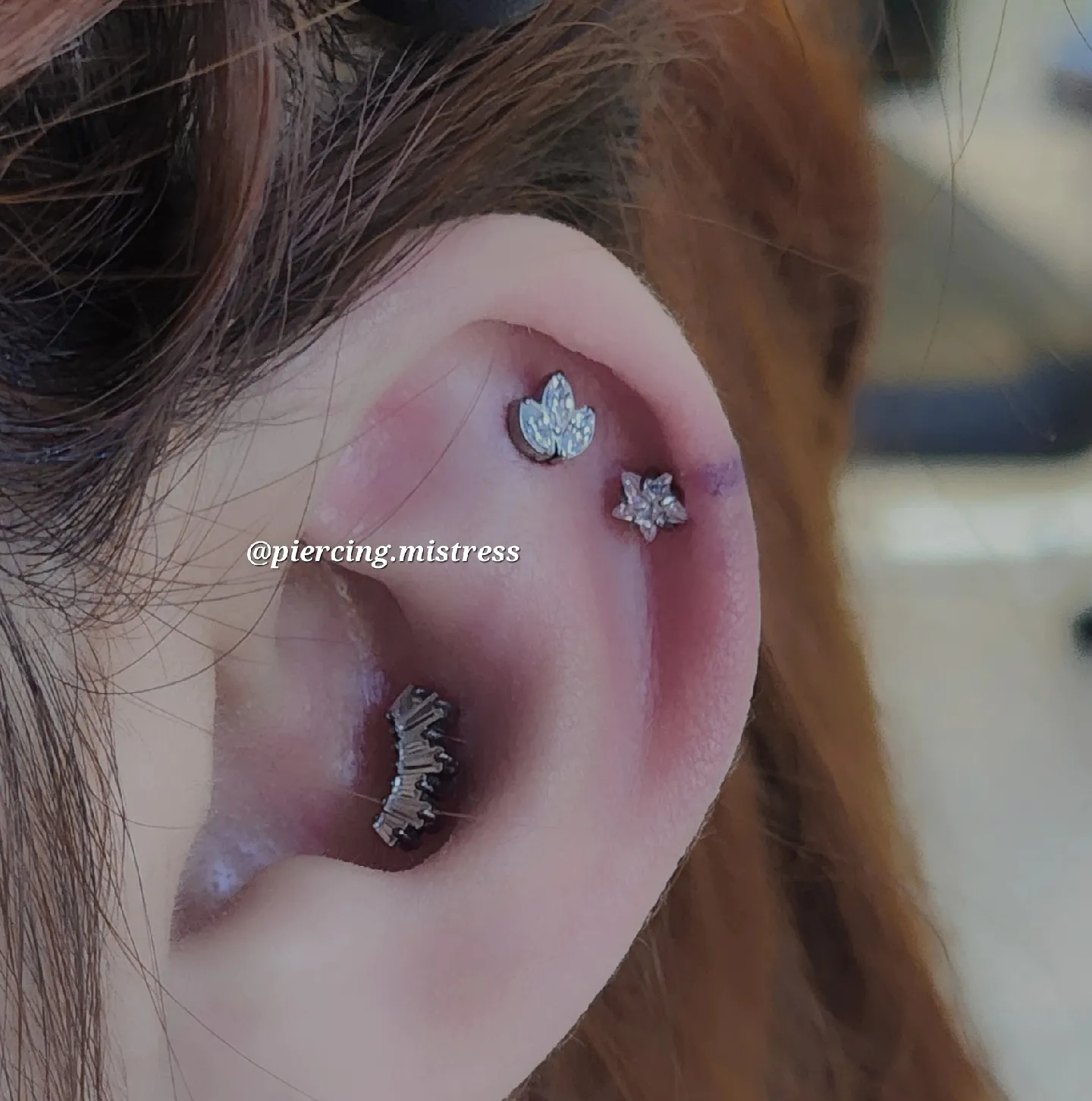 Fresh hot sale helix piercing