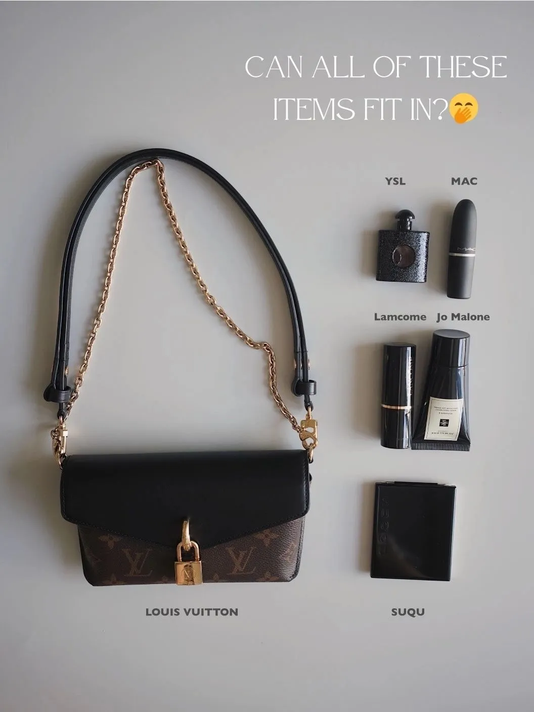 Unlocking Style, Minimalist LV Padlock bag ✨