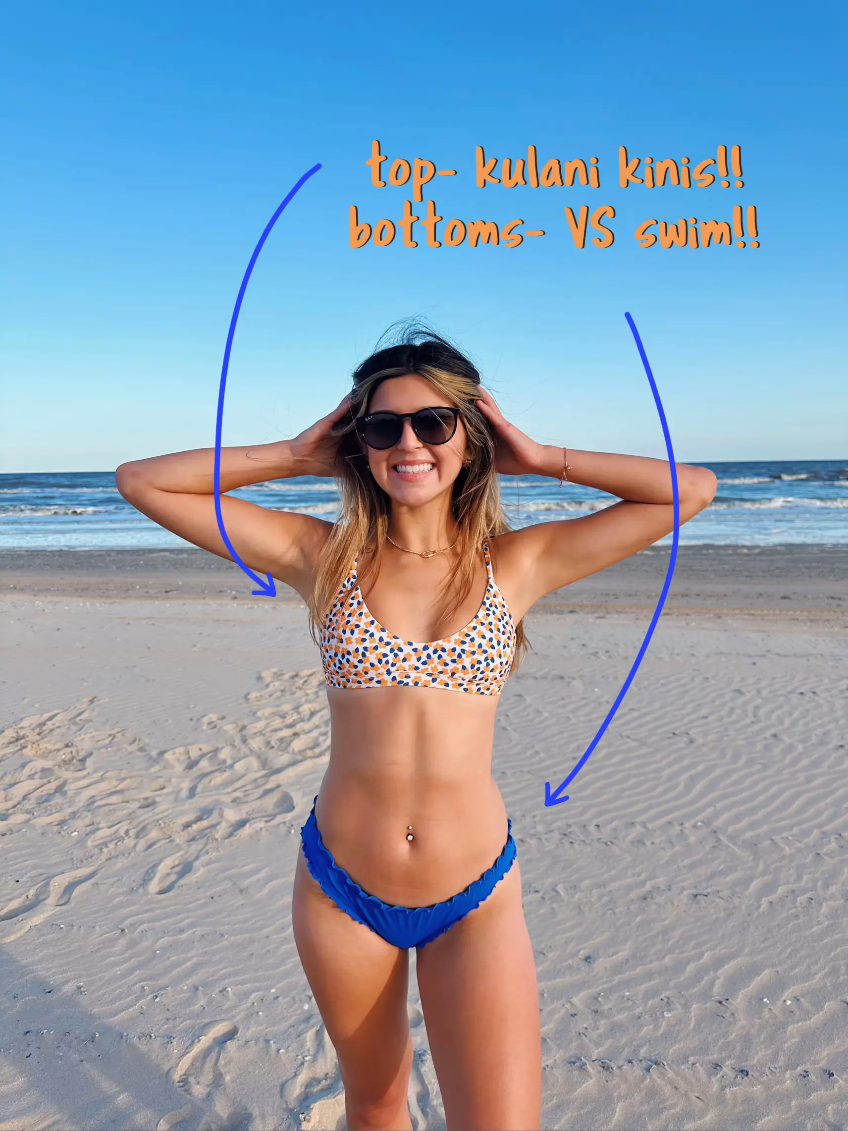 Swimsuits For All Women's Plus Size Confidante Bra Sized Underwire Bikini  Top - 36 F, Blue : Target