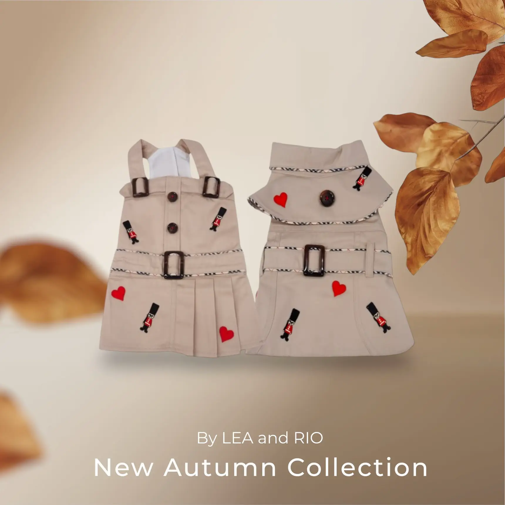 犬服にゃんこ服ハンドメイド♡細コーデュ上着♡おでかけに