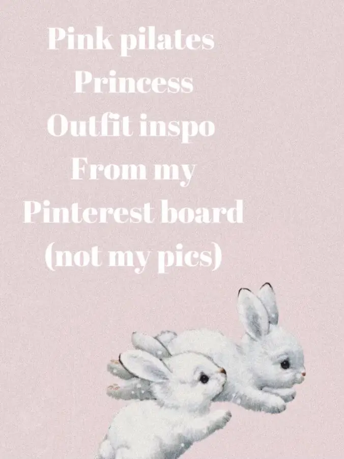 GYM OUTFIT INSPO: pink pilates princess