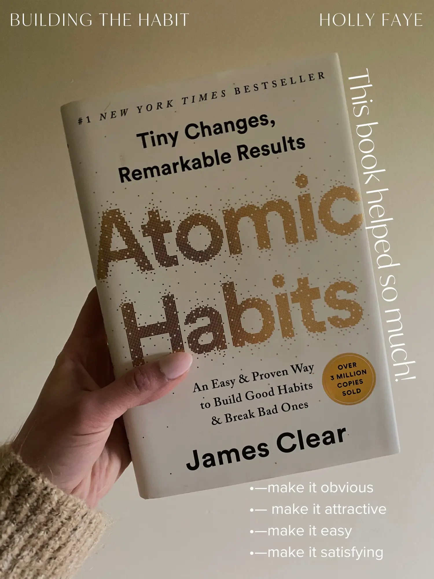 Atomic Habits: An Easy & Proven Way to Build Good Habits & Break Bad Ones -  Harvard Book Store