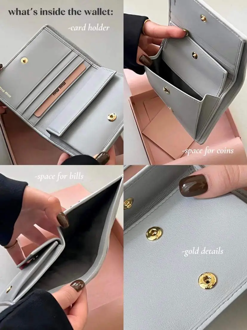 Miu Wallet Strap Taupe – Debbie Katz