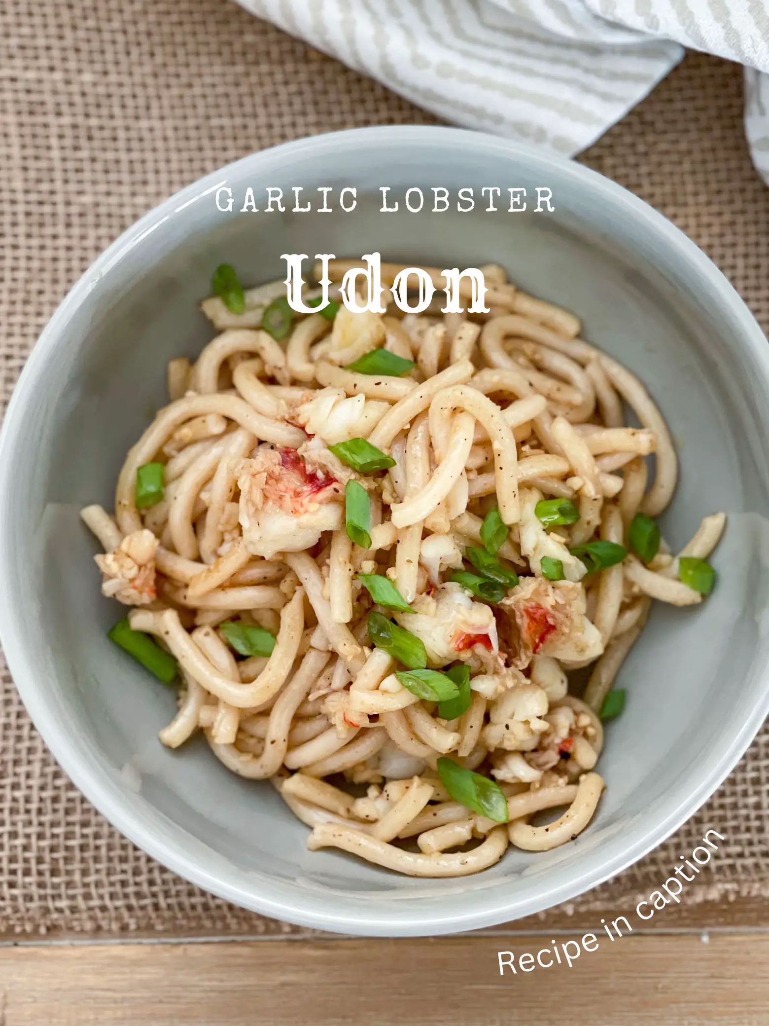 Easy Garlic Lobster Udon แกลเลอรีที่โพสต์โดย melshealthybowl Lemon8
