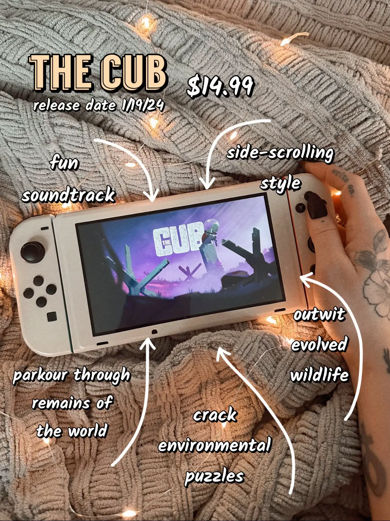 cozy switch games for january 2024 ✨
